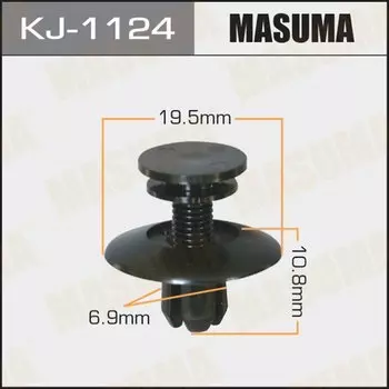 Клипса крепежная MASUMA KJ-1124 (OEM 90467-07136)