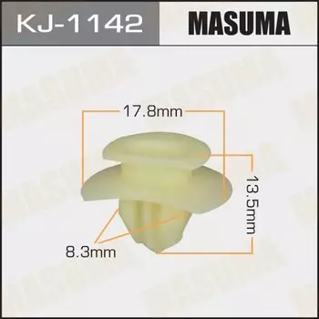 Клипса крепежная MASUMA KJ-1142 (OEM 75867-21010)