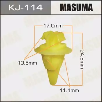 Клипса крепежная MASUMA KJ-114 (OEM 90467-11100)