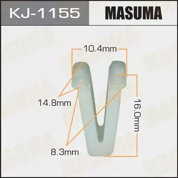 Клипса крепежная MASUMA KJ-1155 (OEM 90189-05053)