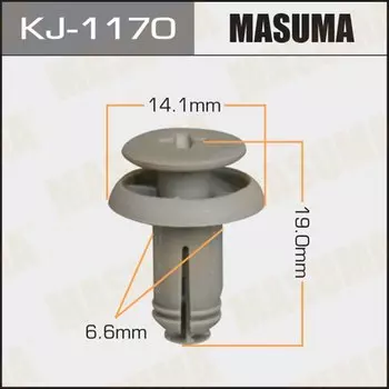 Клипса крепежная MASUMA KJ-1170 (OEM 90467-07173-B1)