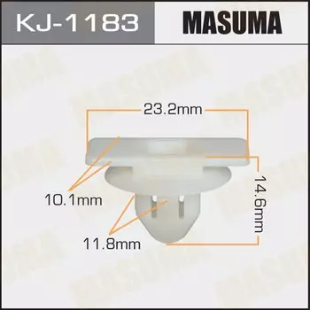 Клипса крепежная MASUMA KJ-1183 (OEM 90467-12074)