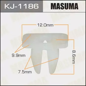 Клипса крепежная MASUMA KJ-1186 (OEM 90189-04089)