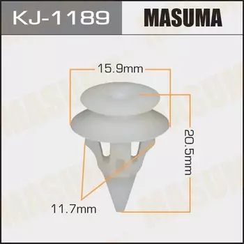 Клипса крепежная MASUMA KJ-1189 (OEM 90467-12077)