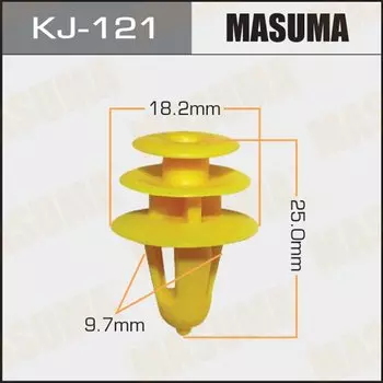 Клипса крепежная MASUMA KJ-121 (OEM 67771-89112, MR149953)