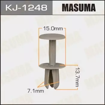 Клипса крепежная MASUMA KJ-1248 (OEM 90467-08114-E0)
