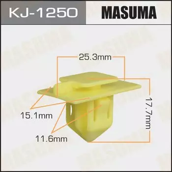 Клипса крепежная MASUMA KJ-1250 (OEM 90467-12075)