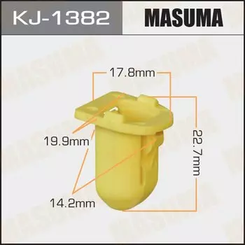 Клипса крепежная MASUMA KJ-1382 (OEM 90467-14036)