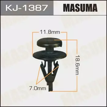 Клипса крепежная MASUMA KJ-1387 (OEM 67869-12050)