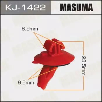 Клипса крепежная MASUMA KJ-1422 (OEM 75889-60010)