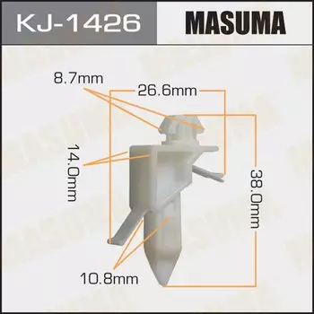 Клипса крепежная MASUMA KJ-1426 (OEM 75397-60031)