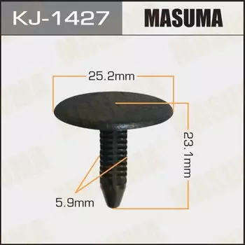 Клипса крепежная MASUMA KJ-1427