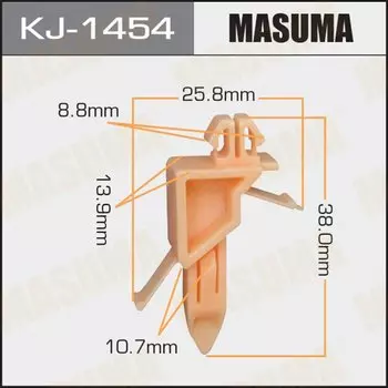 Клипса крепежная MASUMA KJ-1454 (OEM 75396-60031)