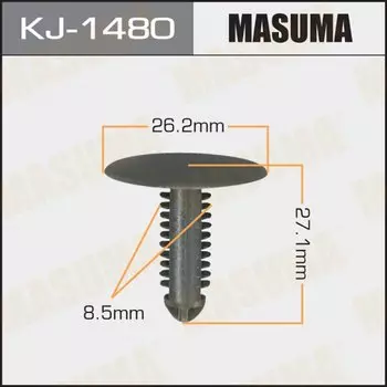 Клипса крепежная MASUMA KJ-1480 (OEM 01553-06561)