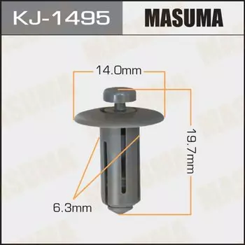 Клипса крепежная MASUMA KJ-1495 (OEM 01553-10081)