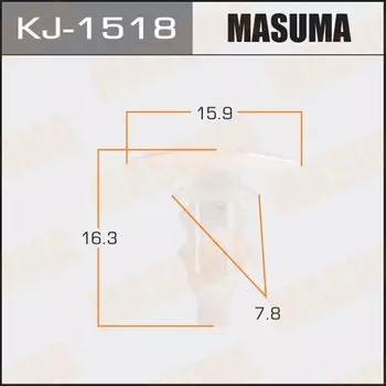 Клипса крепежная MASUMA KJ-1518 (OEM 01553-08951)