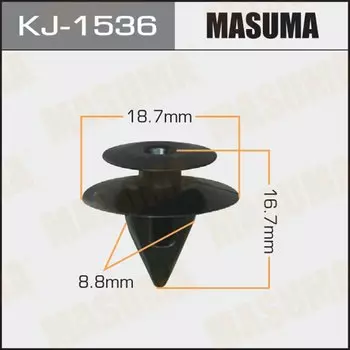 Клипса крепежная MASUMA KJ-1536 (OEM 02809-19500)