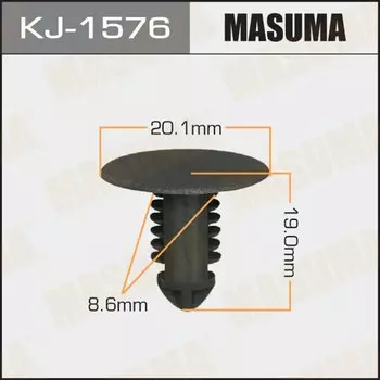 Клипса крепежная MASUMA KJ-1576 (OEM 01553-06461)