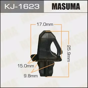 Клипса крепежная MASUMA KJ-1623 (OEM 76882-AA000)