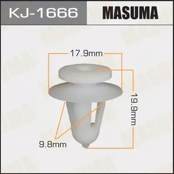 Клипса крепежная MASUMA KJ-1666 (OEM MR240458)