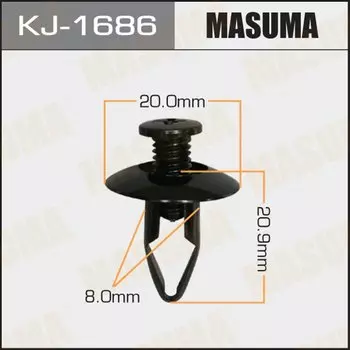 Клипса крепежная MASUMA KJ-1686 (OEM MB406894)