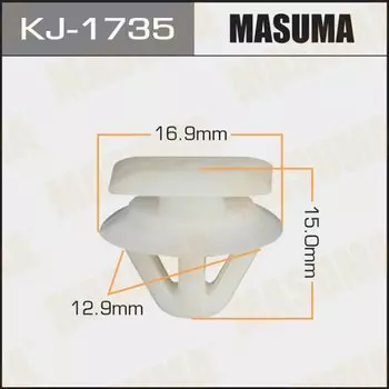 Клипса крепежная MASUMA KJ-1735 (OEM E114-51-W24)