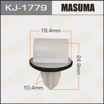Клипса крепежная MASUMA KJ-1779 (OEM 91561-S7S-003)