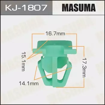 Клипса крепежная MASUMA KJ-1807 (OEM 75305-SF1-A21)