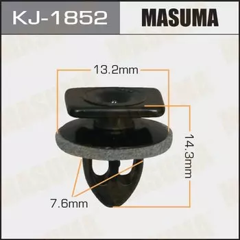 Клипса крепежная MASUMA KJ-1852 (OEM 91512-SJ6-J01)