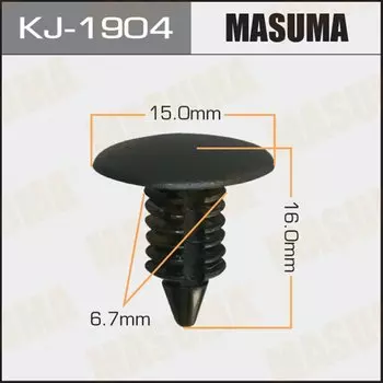 Клипса крепежная MASUMA KJ-1904 (OEM 66136FA080ML)
