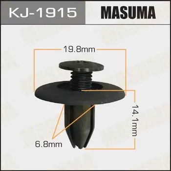 Клипса крепежная MASUMA KJ-1915 (OEM 59122AC030)