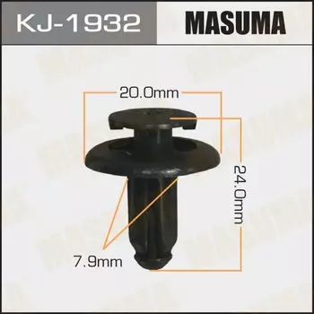 Клипса крепежная MASUMA KJ-1932 (OEM 24236AA001)