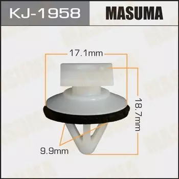Клипса крепежная MASUMA KJ-1958 (OEM 91059FC030)