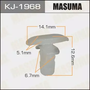 Клипса крепежная MASUMA KJ-1968