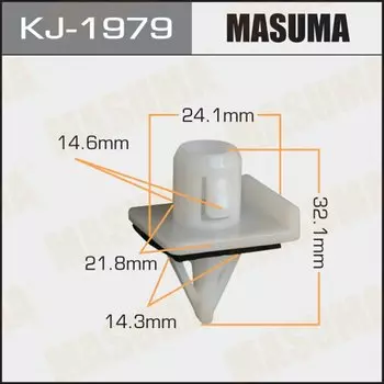 Клипса крепежная MASUMA KJ-1979 (OEM 91059FC110)