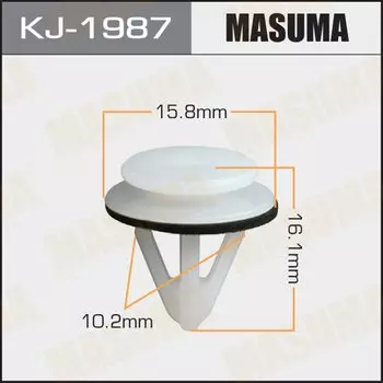 Клипса крепежная MASUMA KJ-1987 (OEM 77259-71B00)