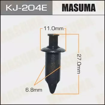 Клипса крепежная MASUMA KJ-204E