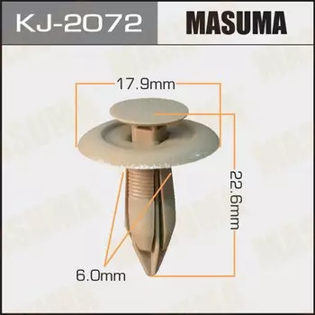 Клипса крепежная MASUMA KJ-2072 (OEM B467-68-AC3-28)