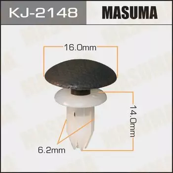 Клипса крепежная MASUMA KJ-2148 салонная черная (OEM 94070GA490ML)