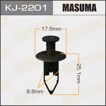 Клипса крепежная MASUMA KJ-2201 (OEM 52531-35010-C0)