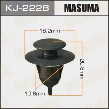 Клипса крепежная MASUMA KJ-2228 (OEM 75493-60020)