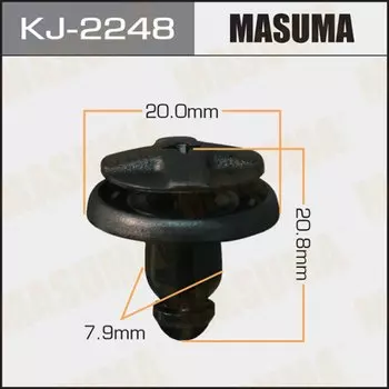Клипса крепежная MASUMA KJ-2248 (OEM 01553-10051)