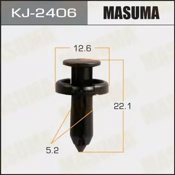 Клипса крепежная MASUMA KJ-2406 (OEM 90467-05136)