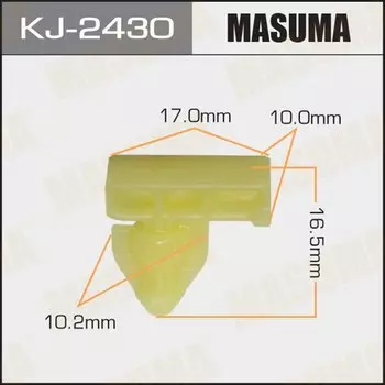 Клипса крепежная MASUMA KJ-2430 (OEM 76847-JG00A)