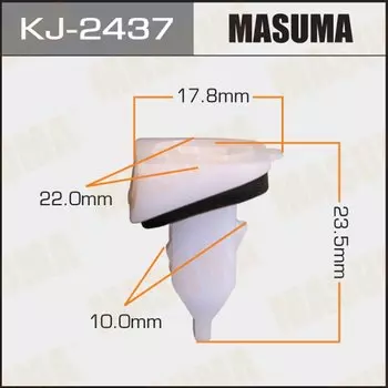 Клипса крепежная MASUMA KJ-2437 (OEM 52197-30040)
