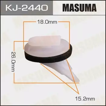 Клипса крепежная MASUMA KJ-2440 (OEM 76817-12100)