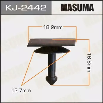 Клипса крепежная MASUMA KJ-2442 (OEM 91486KJ010)
