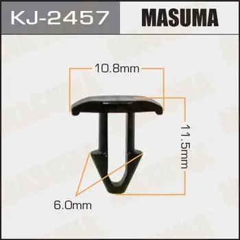 Клипса крепежная MASUMA KJ-2457 (OEM 53145-60030)