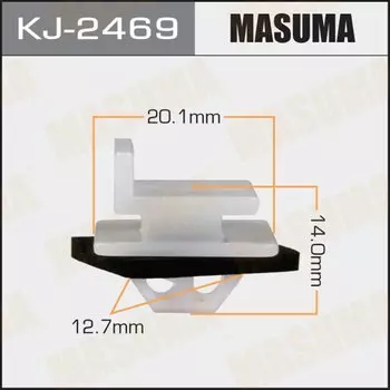 Клипса крепежная MASUMA KJ-2469 (OEM 91514-SYP-003)