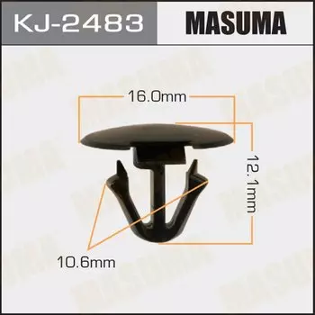 Клипса крепежная MASUMA KJ-2483 (OEM 90467-06192)
